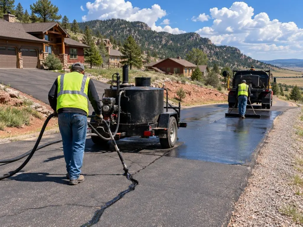 Crack Sealing & Sealcoating in Rapid City, SD