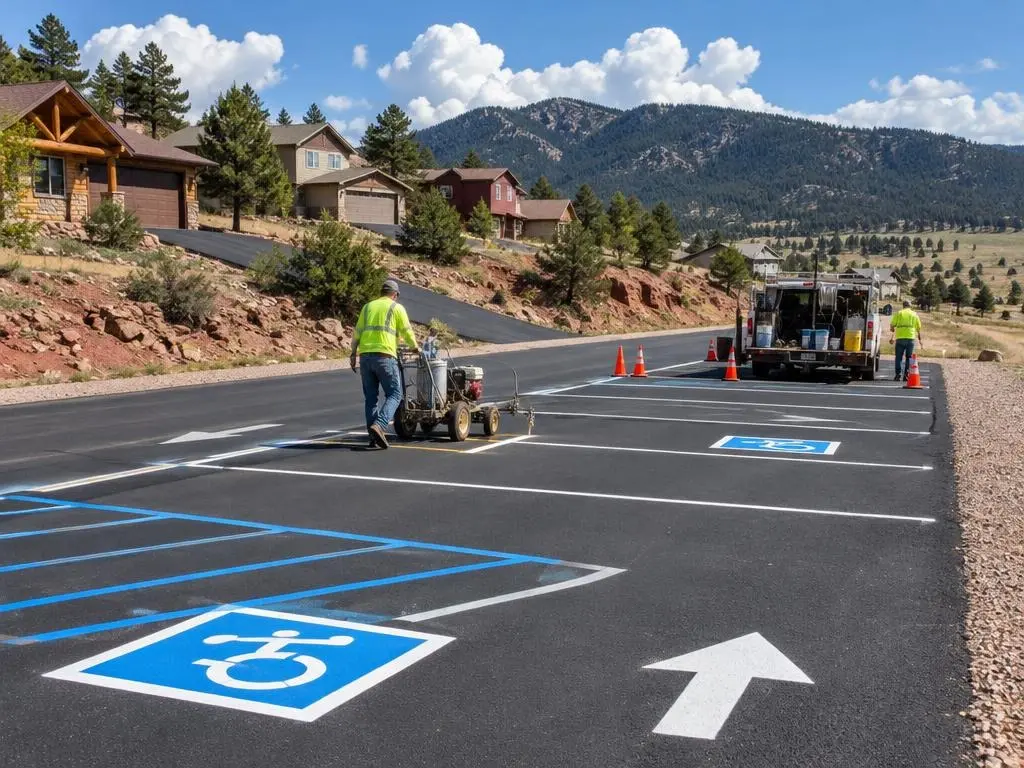 Parking Lot Striping in Rapid City, SD